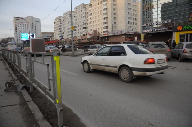 Перекресток на пр. Красноармейском. 