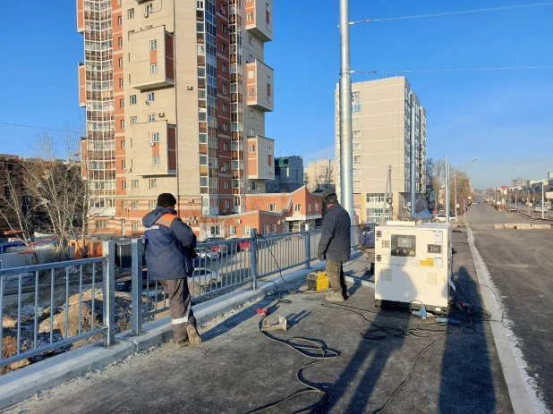 Реконструкция моста на Новом рынке. 22 ноября.