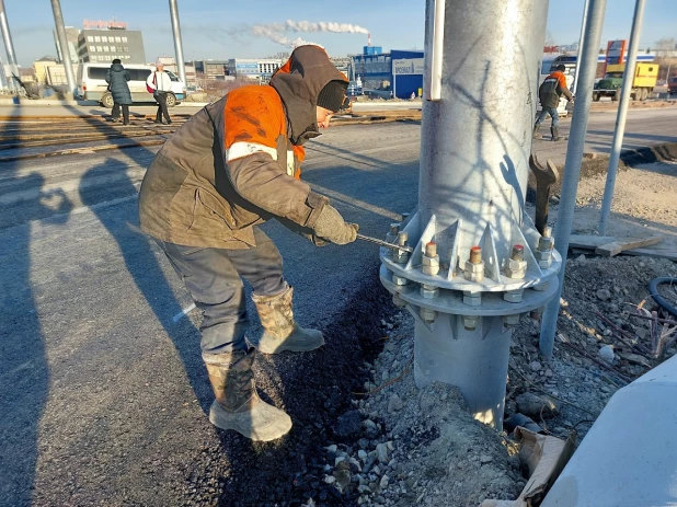 Реконструкция моста на Новом рынке. 22 ноября.