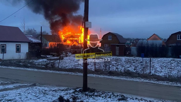 Пожар в Пригородном