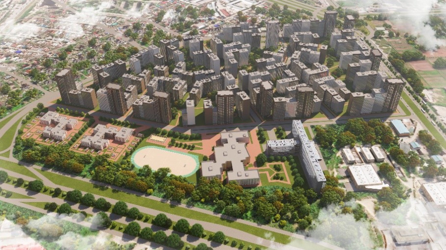 Проект комплексного развития территории в Новосибирске.