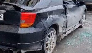 Сибиряк расстрелял автомобиль бывшей жены. 