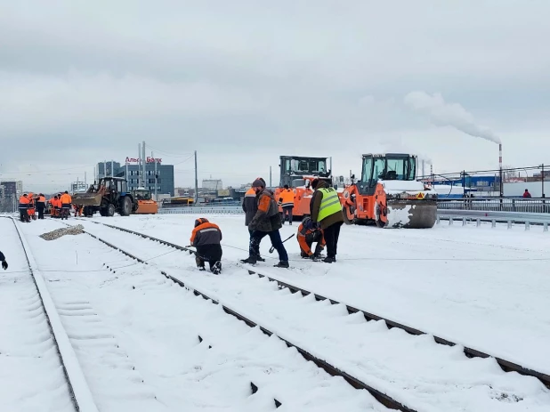 Три дня до открытия. Что сейчас происходит на мосту на пр. Ленина. 