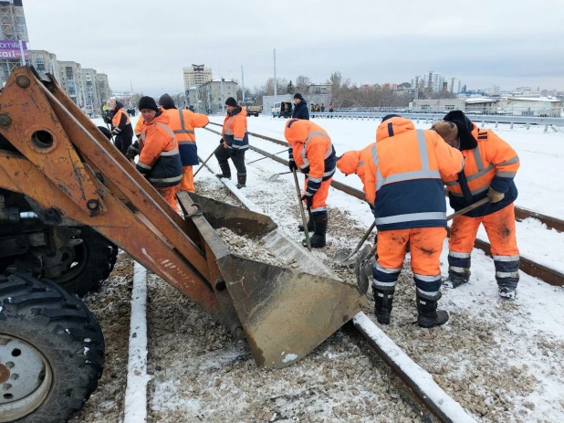 Три дня до открытия. Что сейчас происходит на мосту на пр. Ленина. 