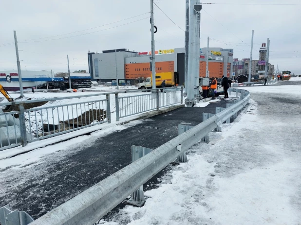 Три дня до открытия. Что сейчас происходит на мосту на пр. Ленина. 