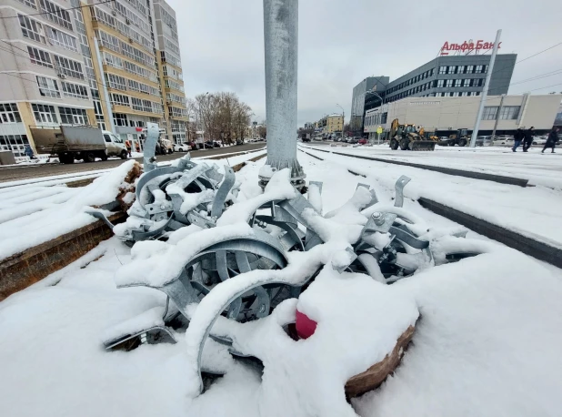 Три дня до открытия. Что сейчас происходит на мосту на пр. Ленина. 