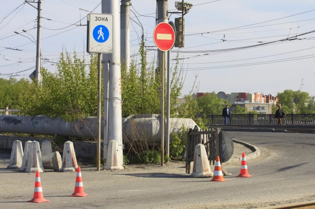 Мост на Новом рынке до реконструкции.