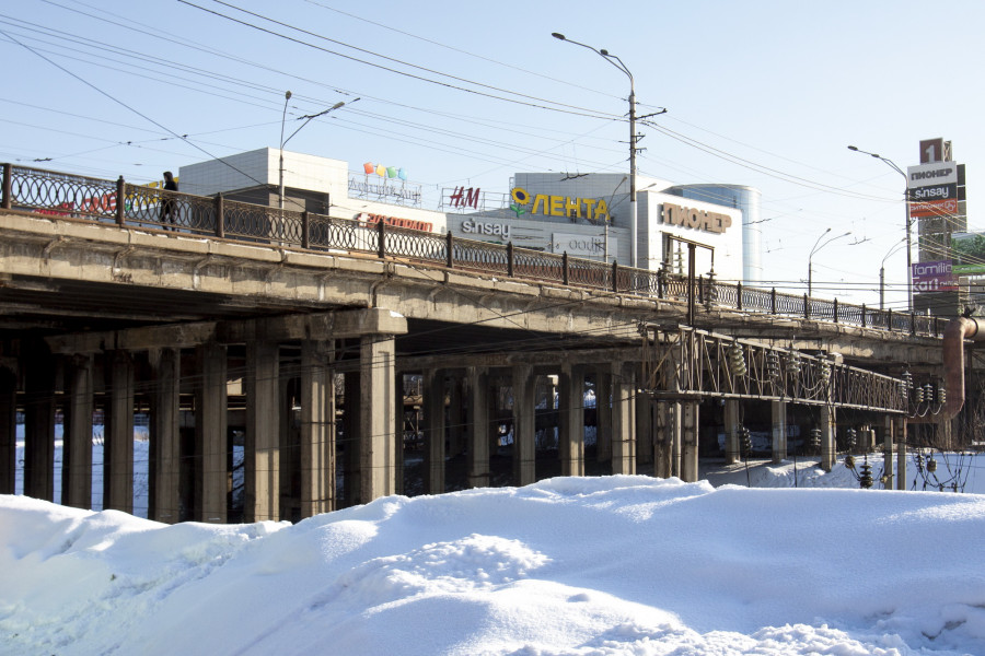 Мост на Новом рынке до реконструкции.