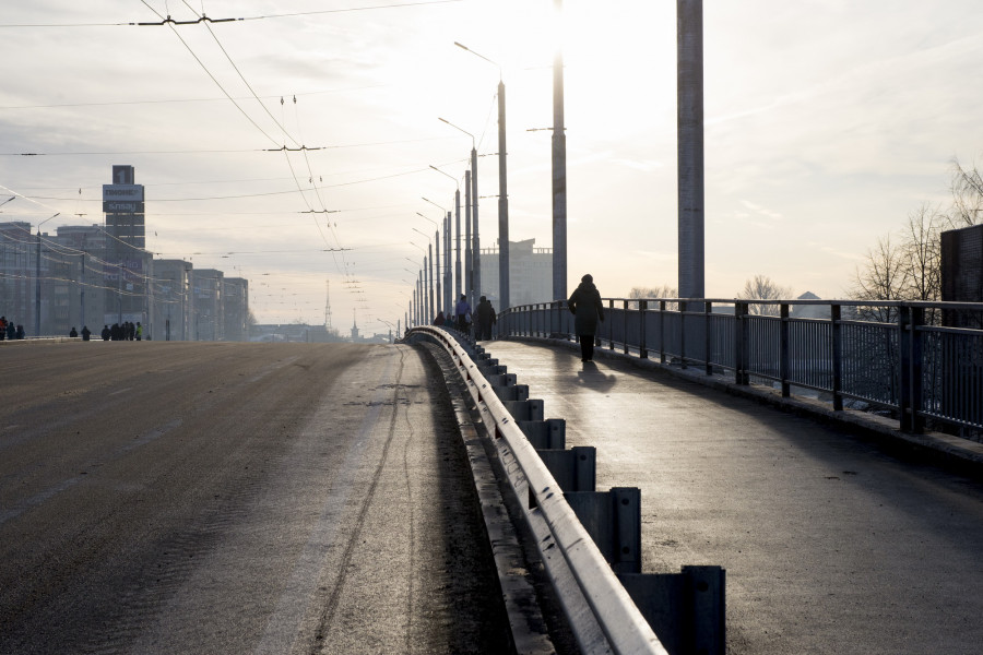 Открытие моста по пр. Ленина после реконструкции. 30 ноября 2023.