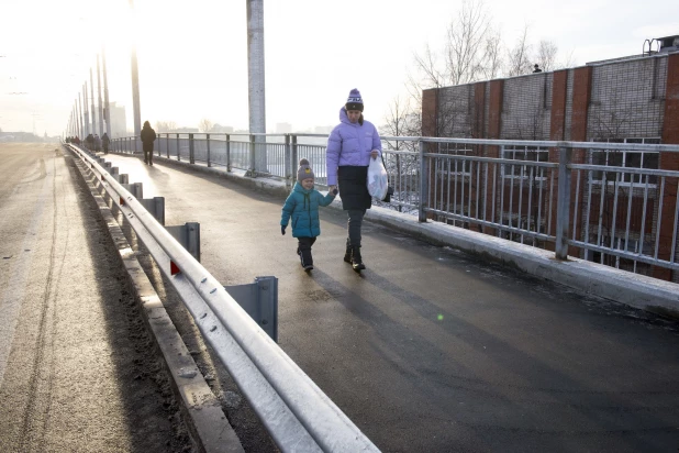 Открытие моста по пр. Ленина после реконструкции. 30 ноября 2023.