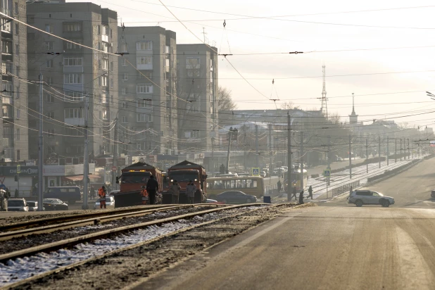 Открытие моста по пр. Ленина после реконструкции. 30 ноября 2023.