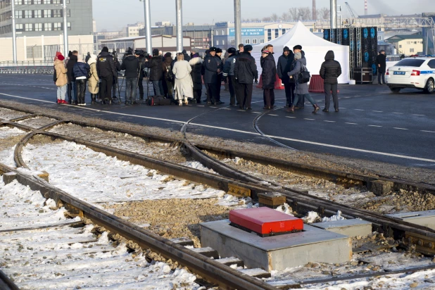 Открытие моста по пр. Ленина после реконструкции. 30 ноября 2023.