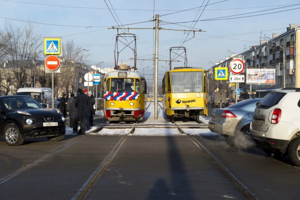 Открытие моста по пр. Ленина после реконструкции. 30 ноября 2023.