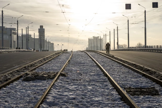 Открытие моста по пр. Ленина после реконструкции. 30 ноября 2023.