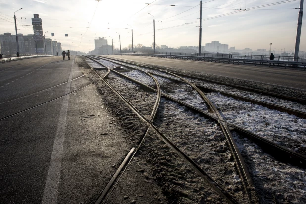 Открытие моста по пр. Ленина после реконструкции. 30 ноября 2023.