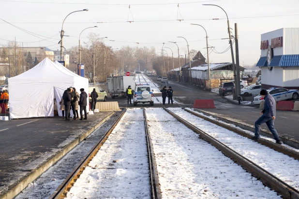 Открытие моста по пр. Ленина после реконструкции. 30 ноября 2023.