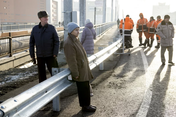 Открытие моста по пр. Ленина после реконструкции. 30 ноября 2023.