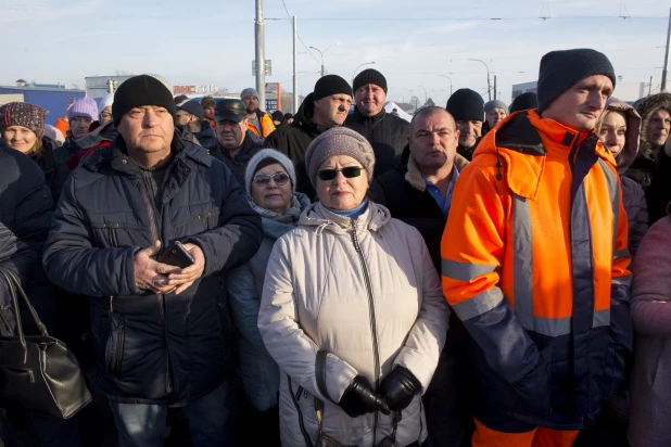 Открытие моста по пр. Ленина после реконструкции. 30 ноября 2023.