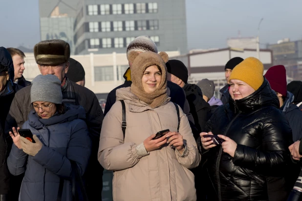 Открытие моста по пр. Ленина после реконструкции. 30 ноября 2023.