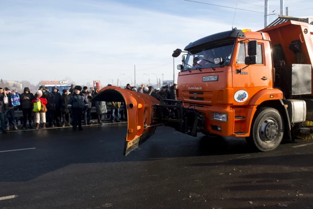 Открытие моста по пр. Ленина после реконструкции. 30 ноября 2023.