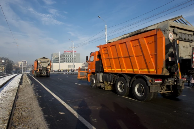 Открытие моста по пр. Ленина после реконструкции. 30 ноября 2023.