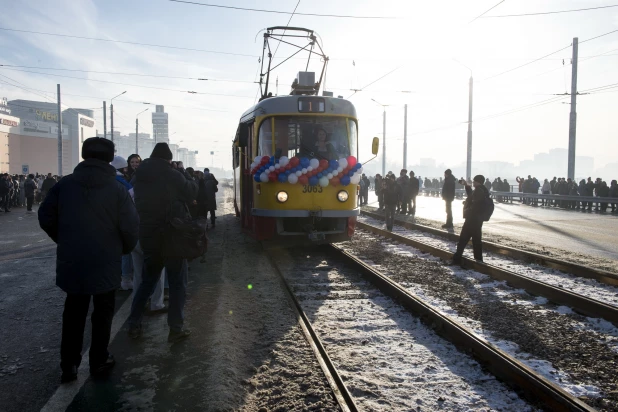 Открытие моста по пр. Ленина после реконструкции. 30 ноября 2023.