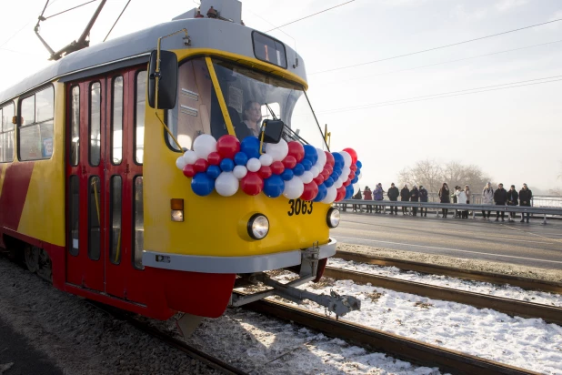 Открытие моста по пр. Ленина после реконструкции. 30 ноября 2023.