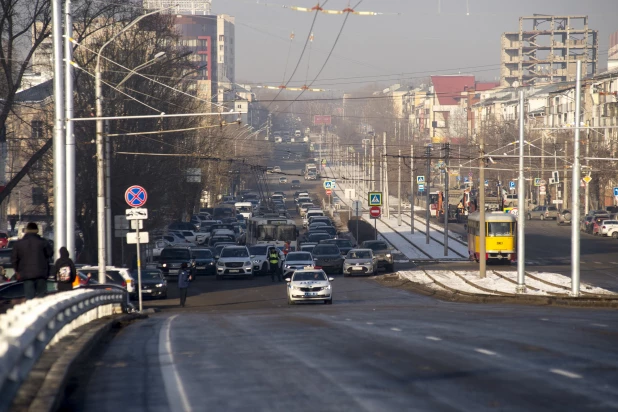 Открытие моста по пр. Ленина после реконструкции. 30 ноября 2023.