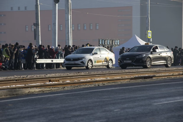 Открытие моста по пр. Ленина после реконструкции. 30 ноября 2023.