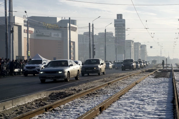 Открытие моста по пр. Ленина после реконструкции. 30 ноября 2023.