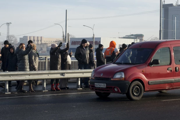 Открытие моста по пр. Ленина после реконструкции. 30 ноября 2023.