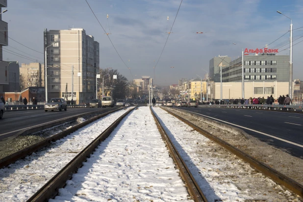 Открытие моста по пр. Ленина после реконструкции. 30 ноября 2023.