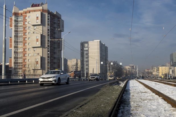 Открытие моста по пр. Ленина после реконструкции. 30 ноября 2023.