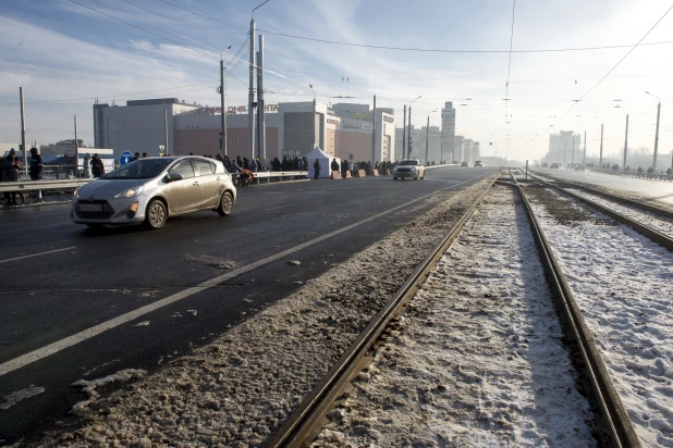 Открытие моста по пр. Ленина после реконструкции. 30 ноября 2023.