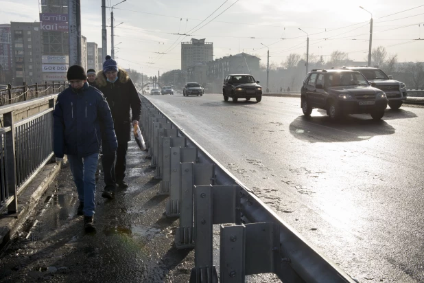 Открытие моста по пр. Ленина после реконструкции. 30 ноября 2023.