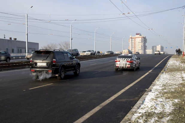 Открытие моста по пр. Ленина после реконструкции. 30 ноября 2023.