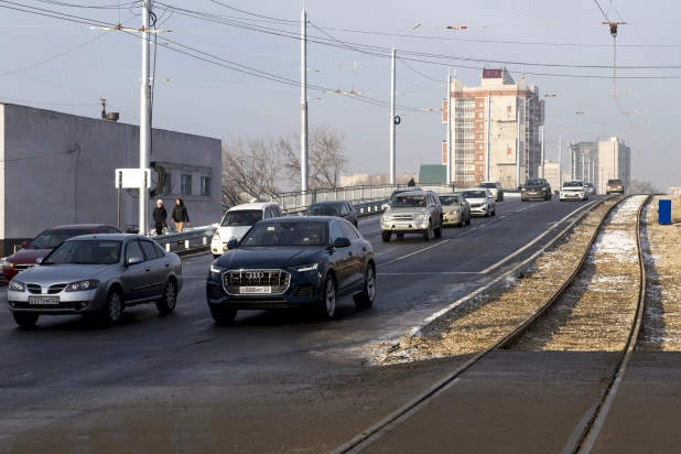 Открытие моста по пр. Ленина после реконструкции. 30 ноября 2023.