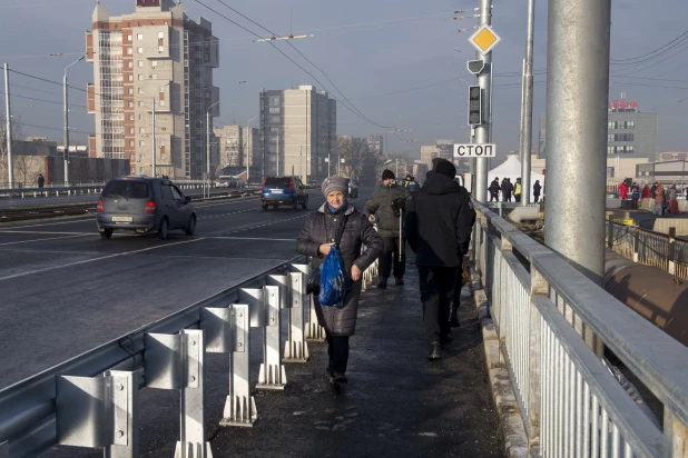 Открытие моста по пр. Ленина после реконструкции. 30 ноября 2023.