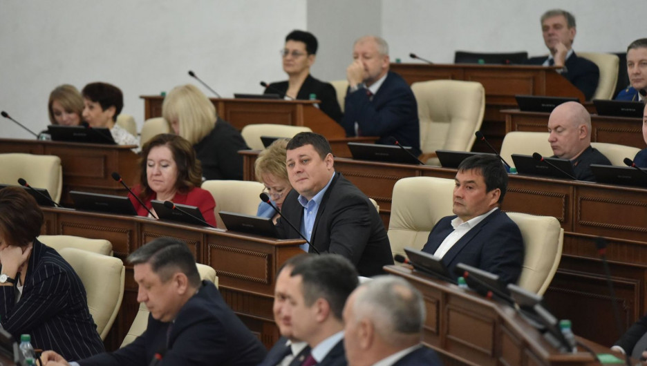 Прошла 25-я сессия Алтайского краевого Законодательного собрания.