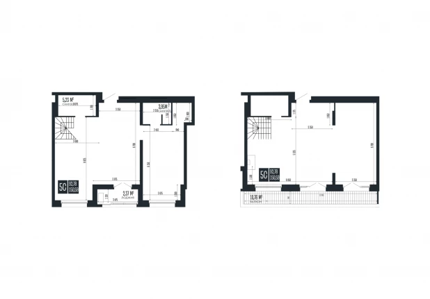 Планировка квартиры в Opera Residence за 26 млн рублей. 