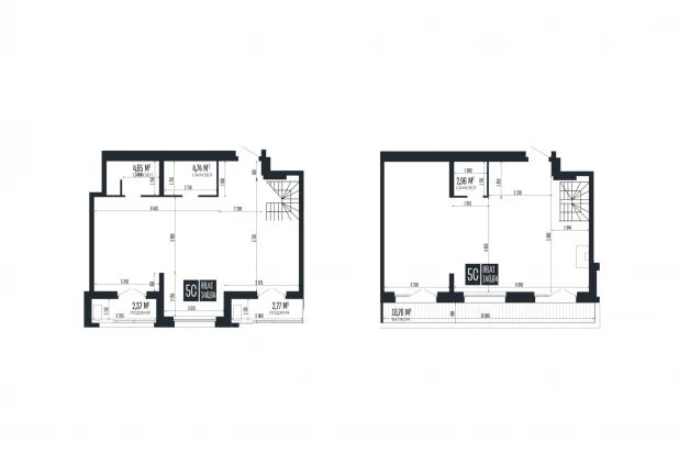 Планировка квартиры в Opera Residence за 24 млн рублей. 