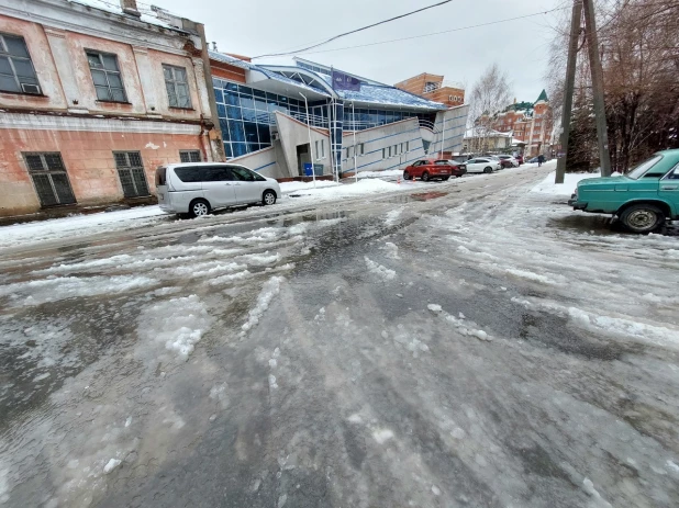 Барнаул днем 6 декабря.