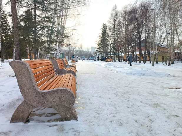 Обновленный "Центральный" парк.