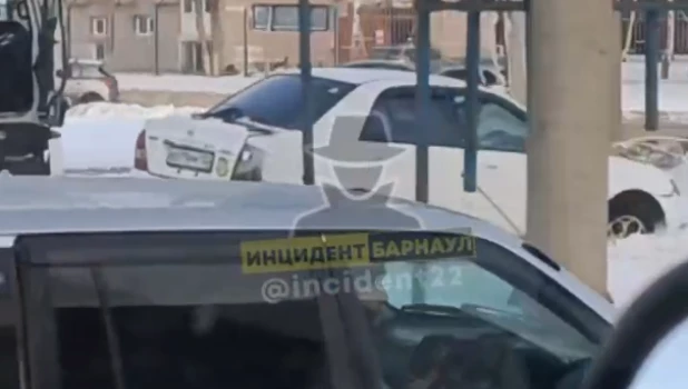 ДТП на дорожном кольце в Барнауле