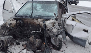 Авария на трассе Бийск - Барнаул