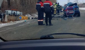 ДТП на трассе Бийск-Барнаул.