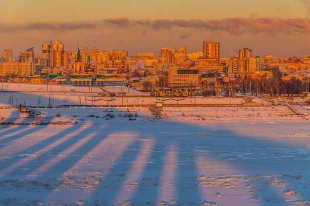 Декабрь-2023 в Барнауле.