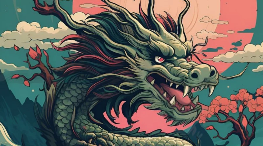 Китайский дракон.