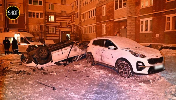 Последствия взрыва в Белгороде