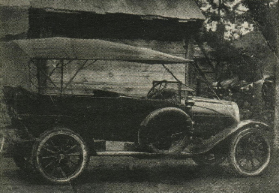 &quot;Фиат Зеро&quot; 1912 года (Италия). Одна из первых барнаульских машин.